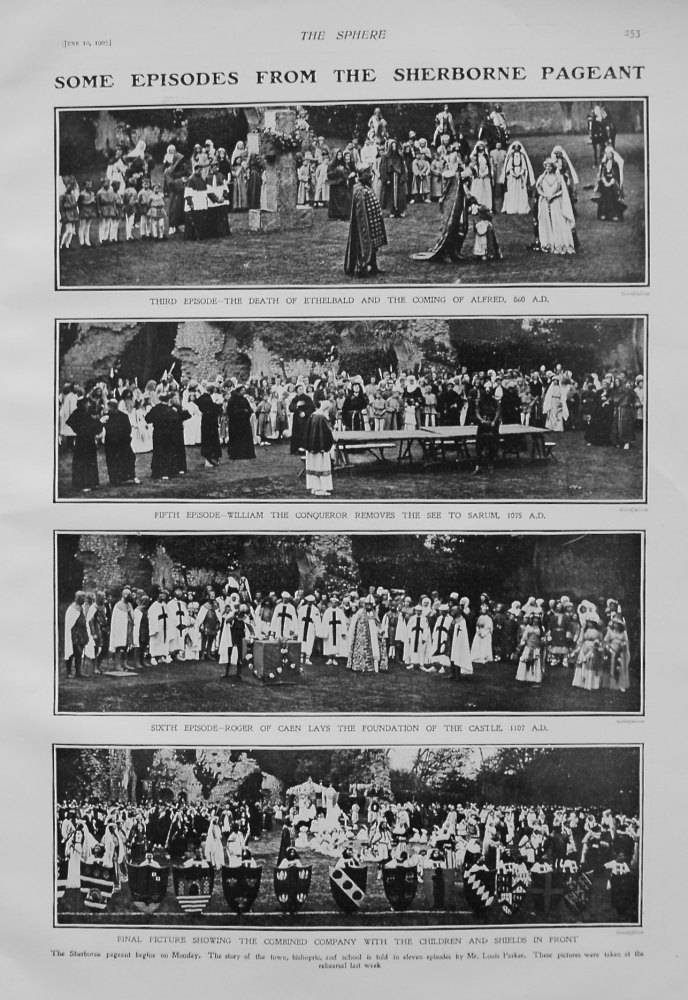 Some Episodes from the Sherborne Pageant. 1905