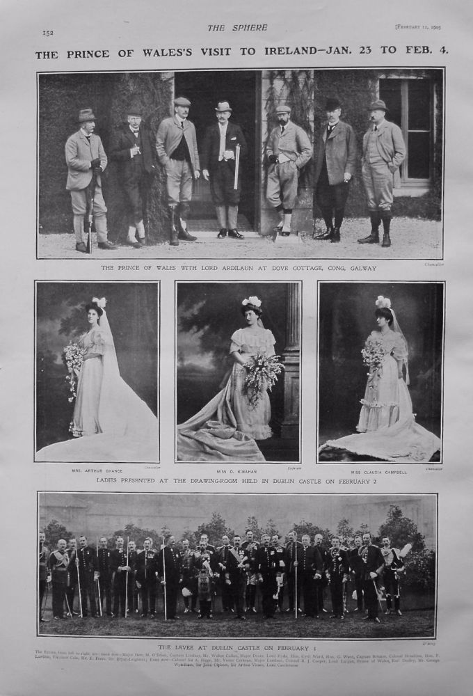 Prince of Wales's Visit To Ireland -Jan. 23 to Feb. 4. 1905.