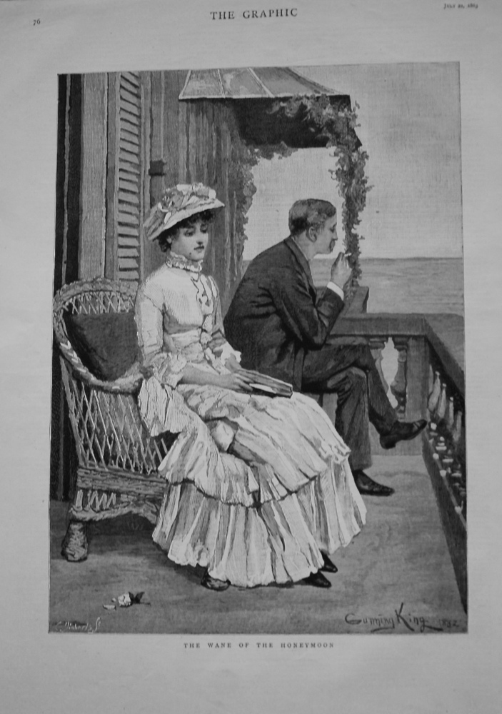 The Wane of the Honeymoon. 1883