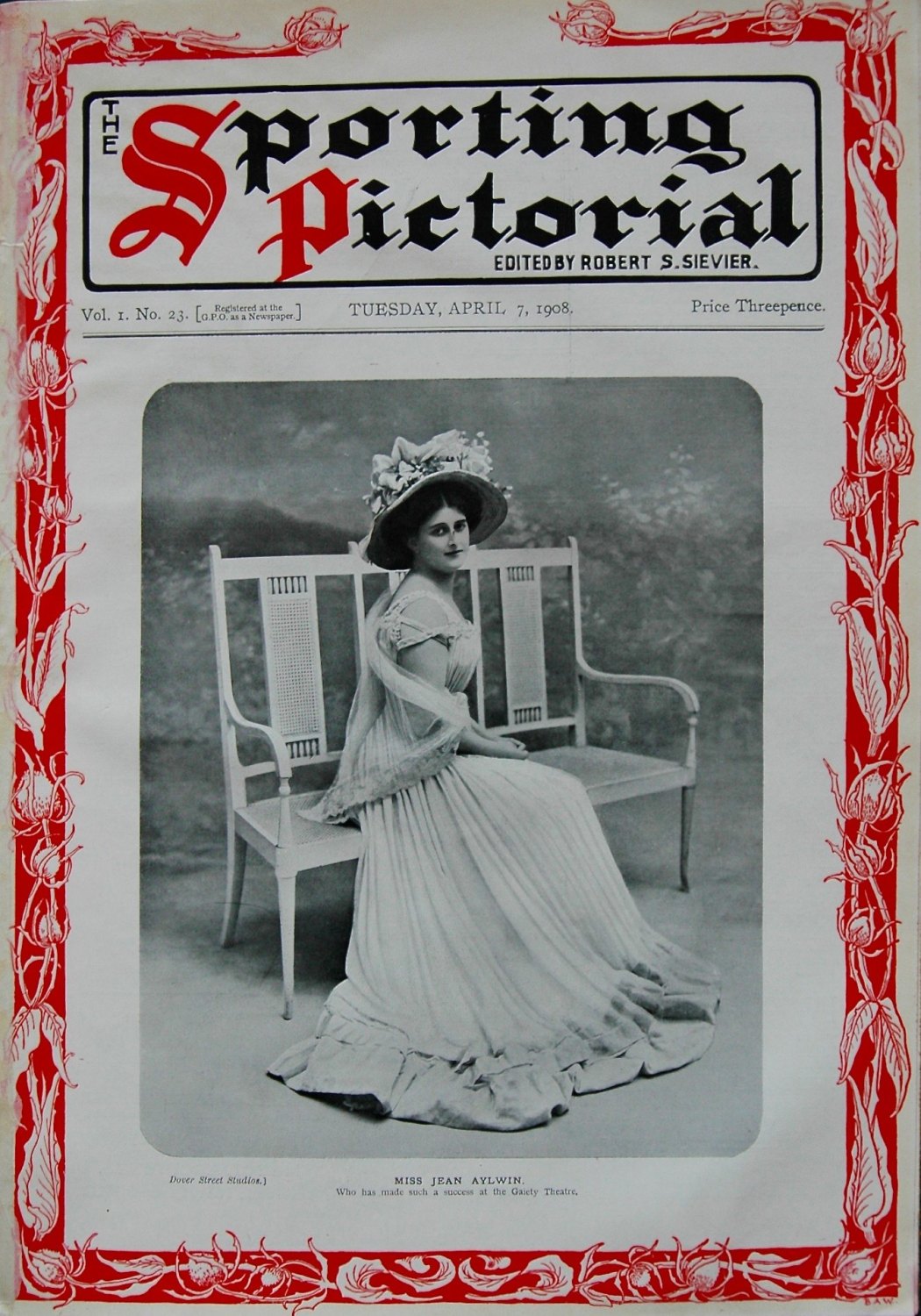 Sporting Pictorial. No. 23. April 7th 1908.