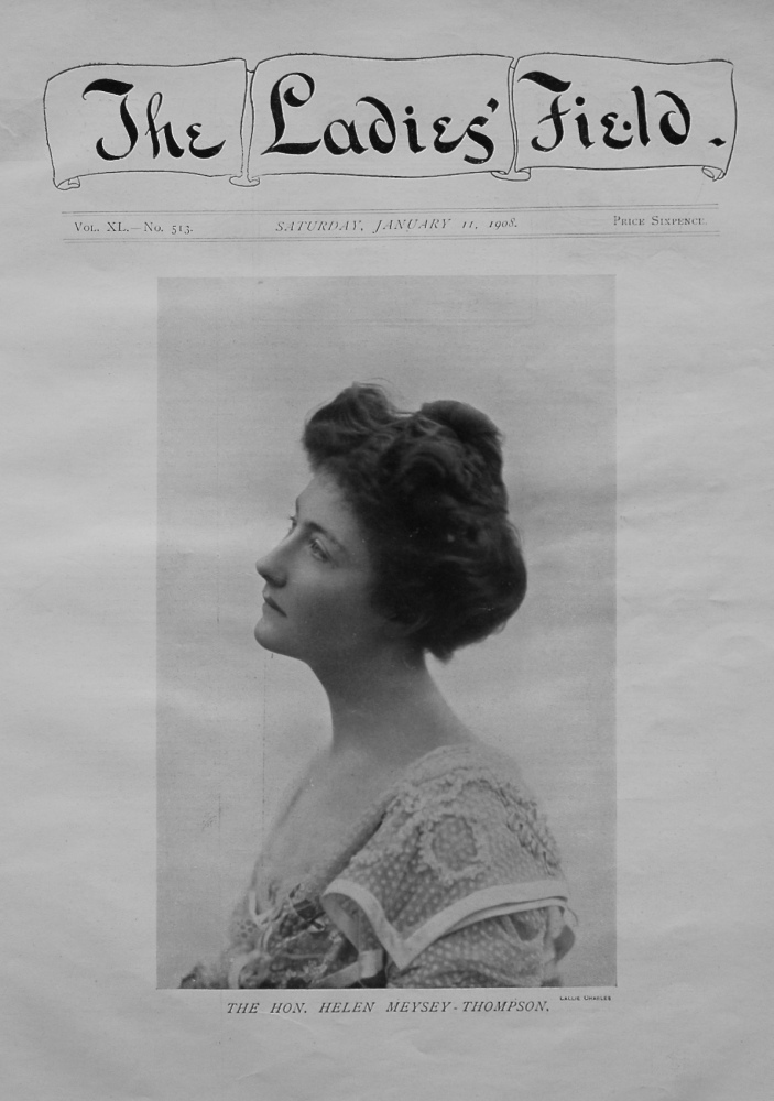 The Hon. Helen Meysey-Thompson. 1908.