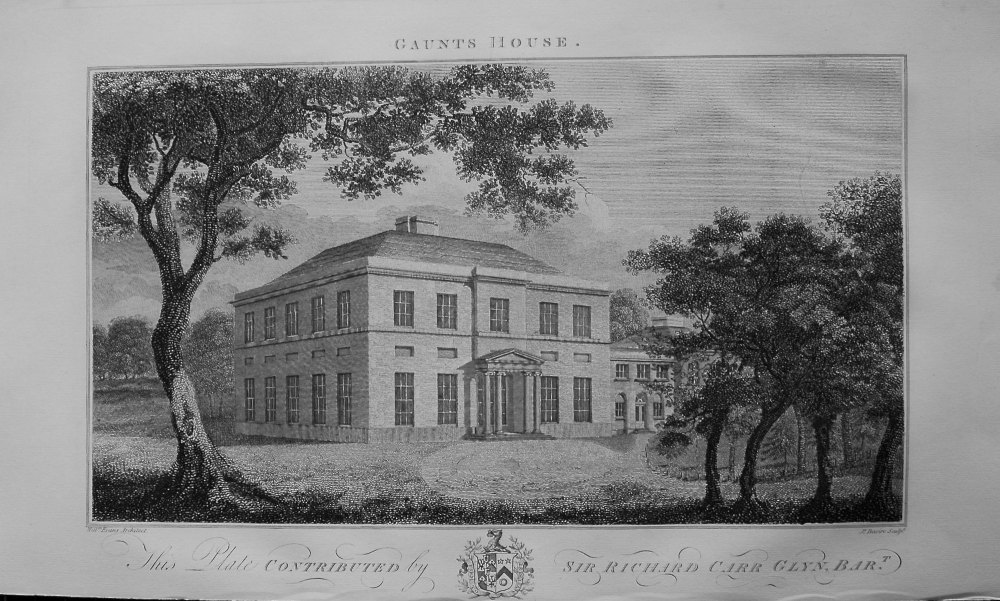 Gaunts House. Dorset 1868.