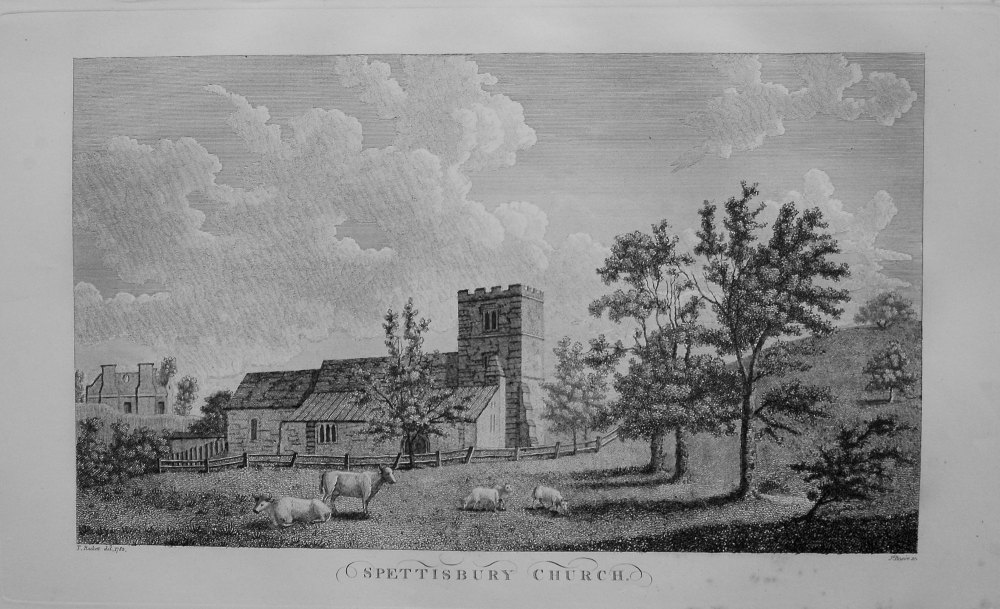 Spettisbury Church. Dorsetshire. 1868.