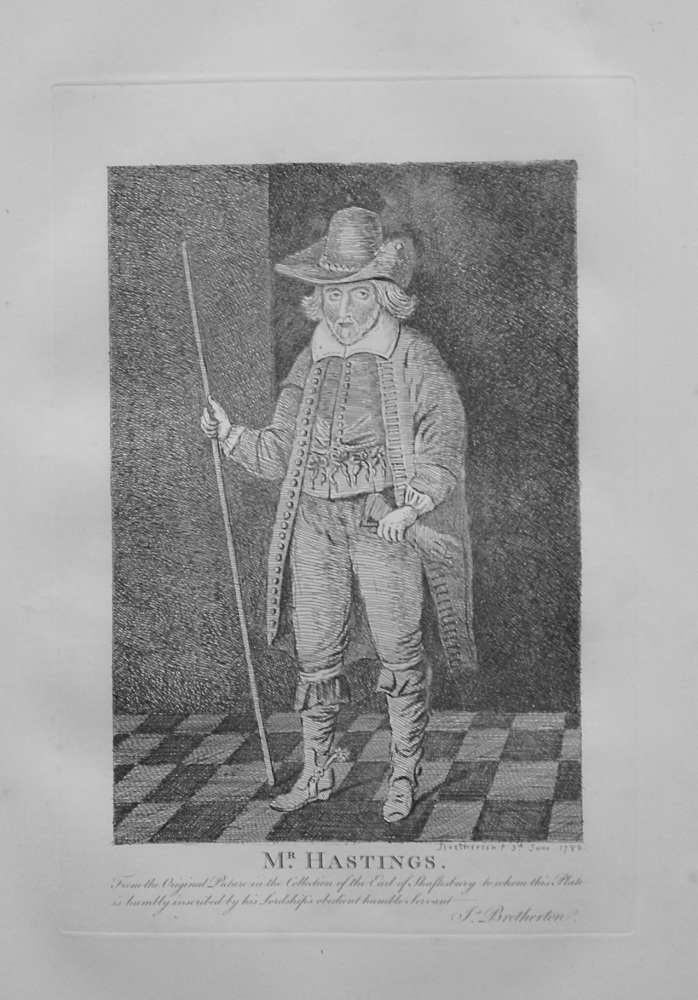 Mr. Hastings. Dorsetshire 1868.