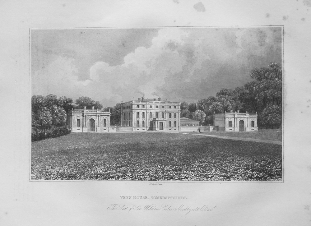 Venn House, Somersetshire. 1839.