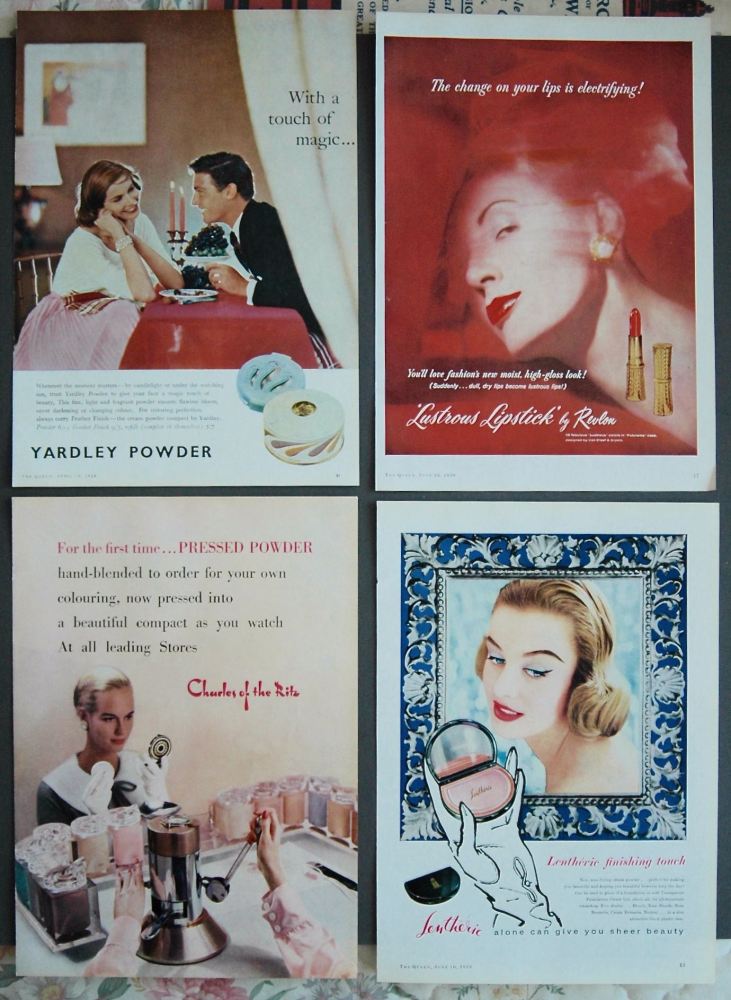 Make-up Adverts. 1958.