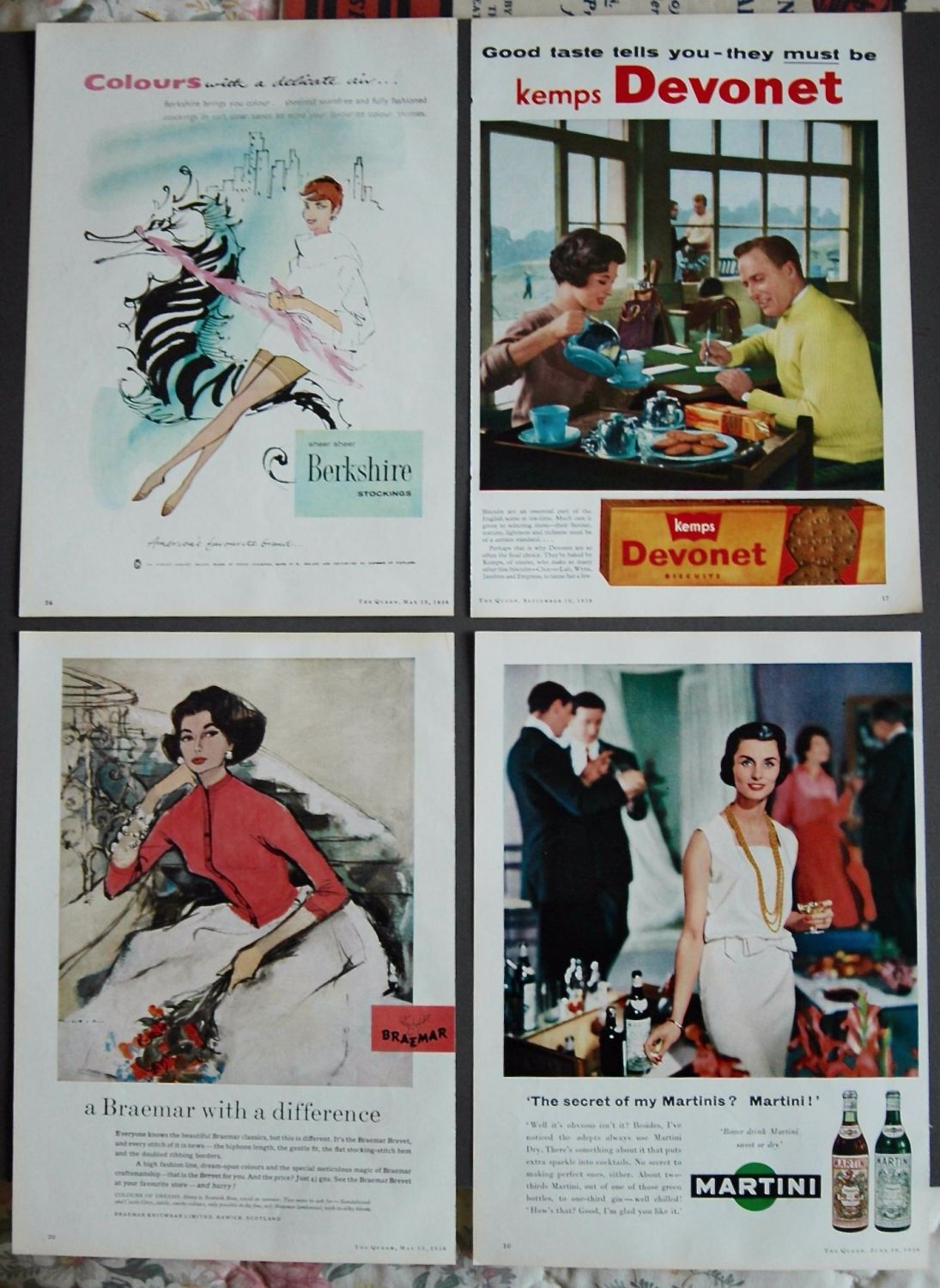 Colour Adverts, 1958.