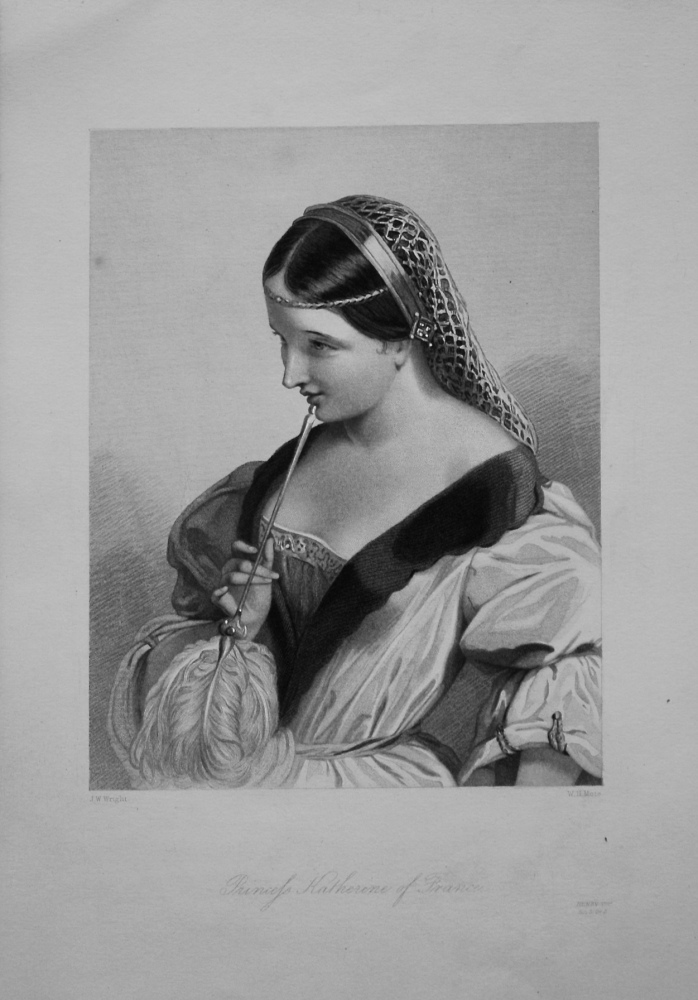 Princess Katherine of France. 1860c.
