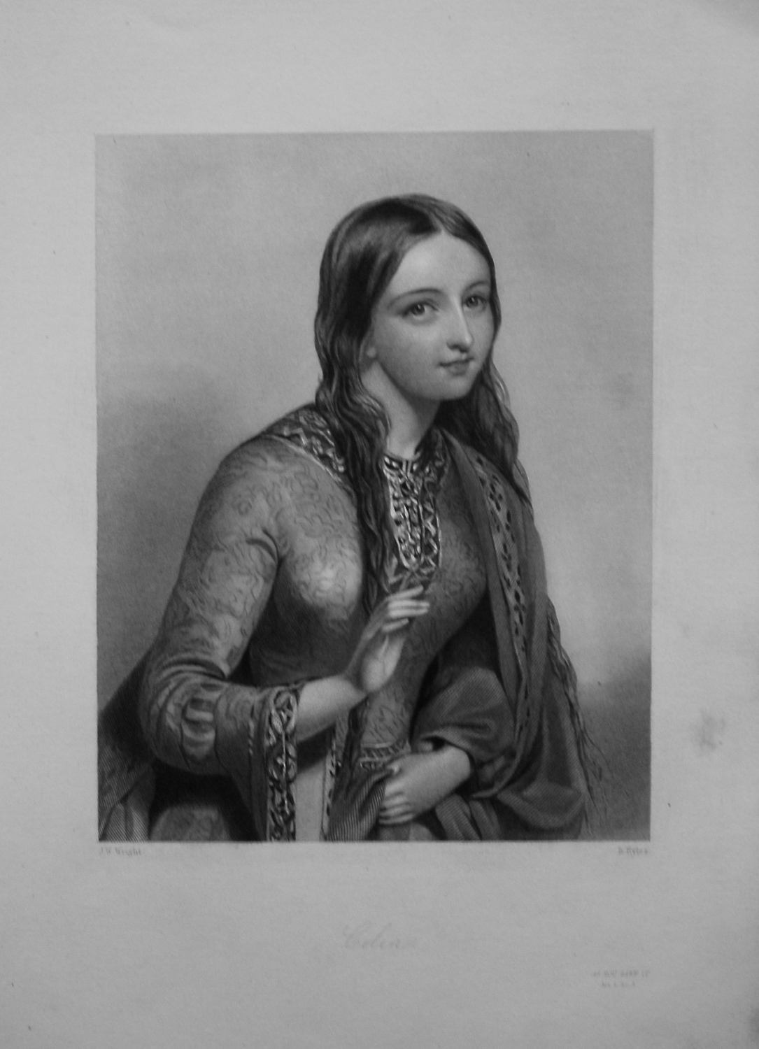 Celia. 1860.