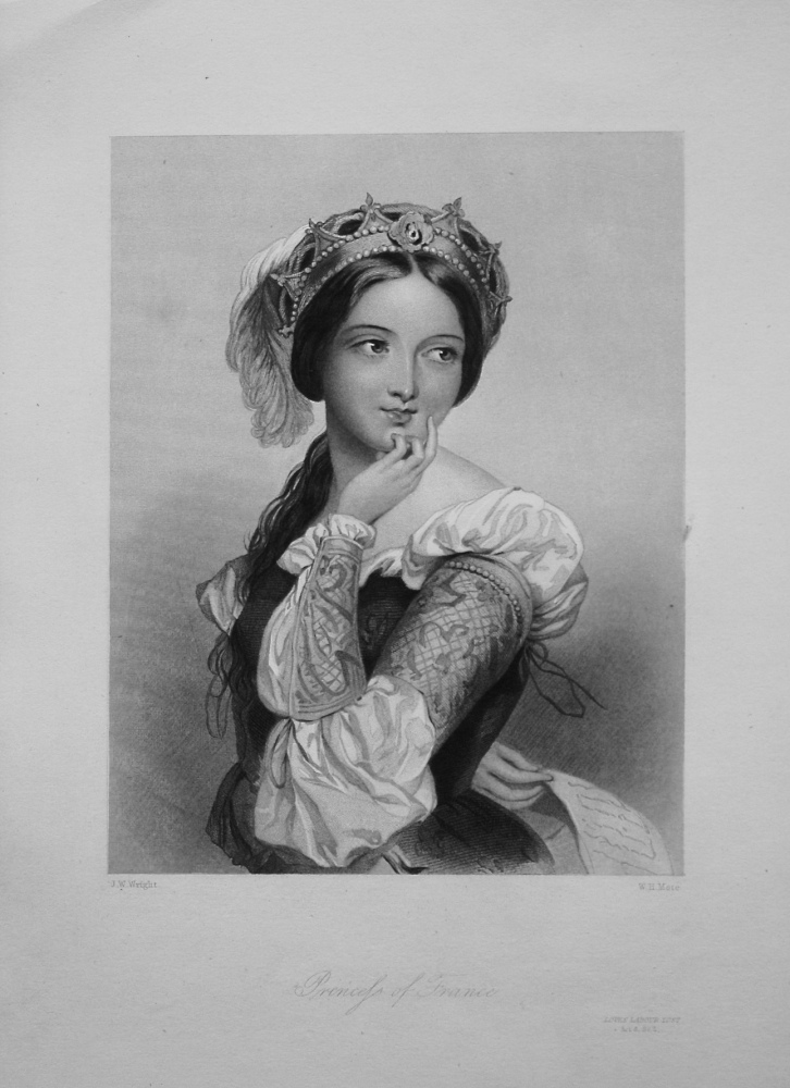 Princess of France. 1860
