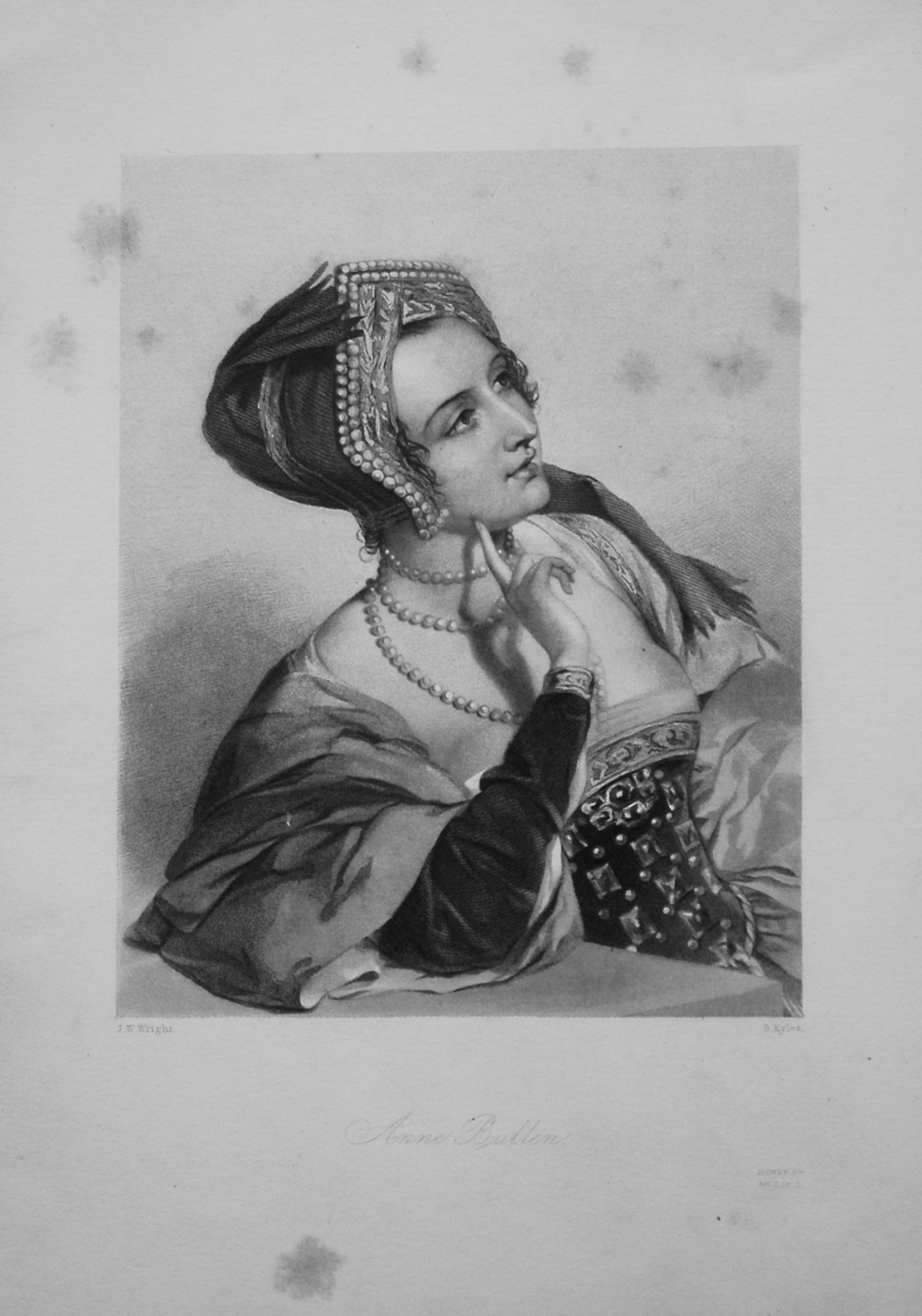 Anne Bullen. 1860.