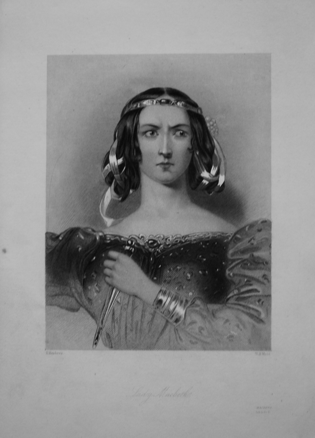 Lady Macbeth. 1860.