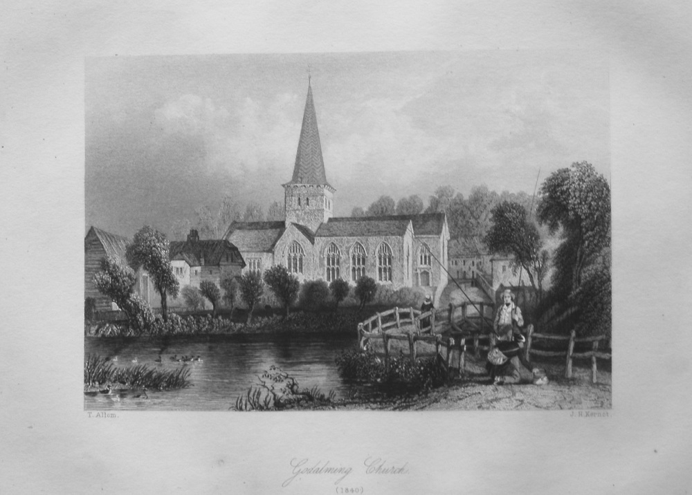 Godalming Church. 1840.