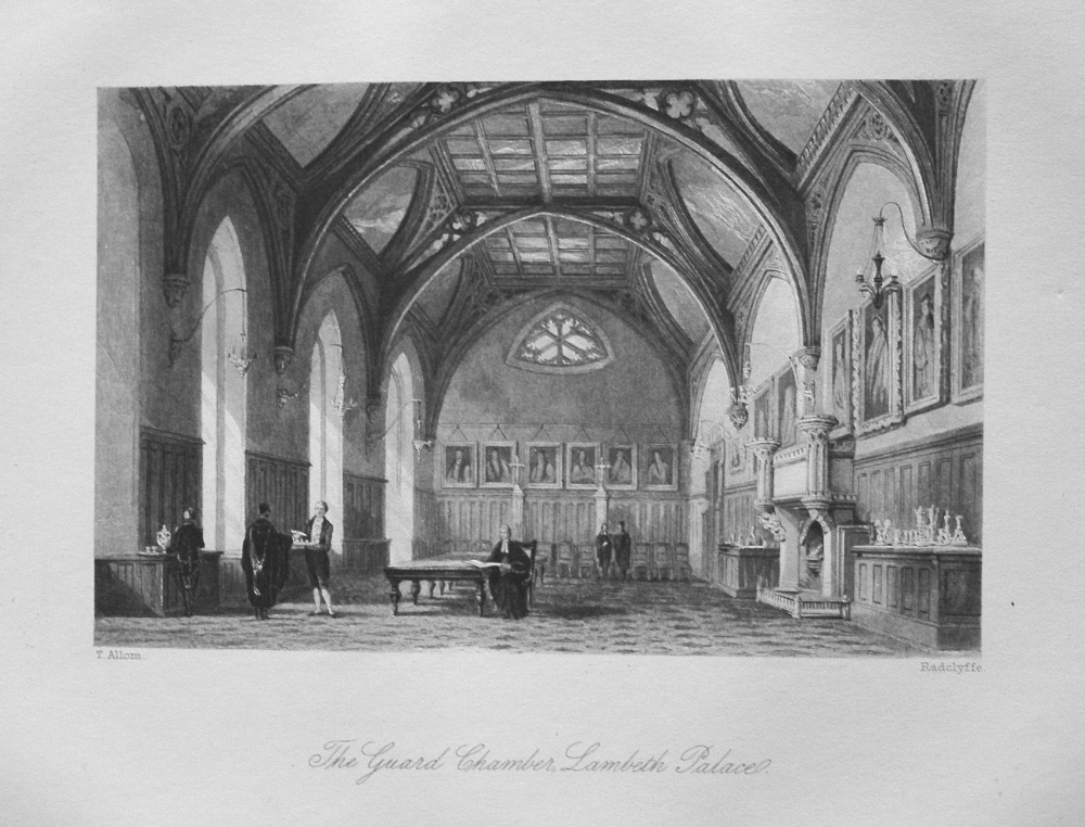 The Guard Chamber Lambeth Palace.