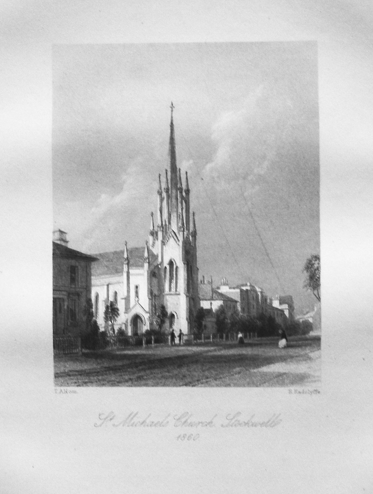 St. Michaels Church, Stockwell. 1860.