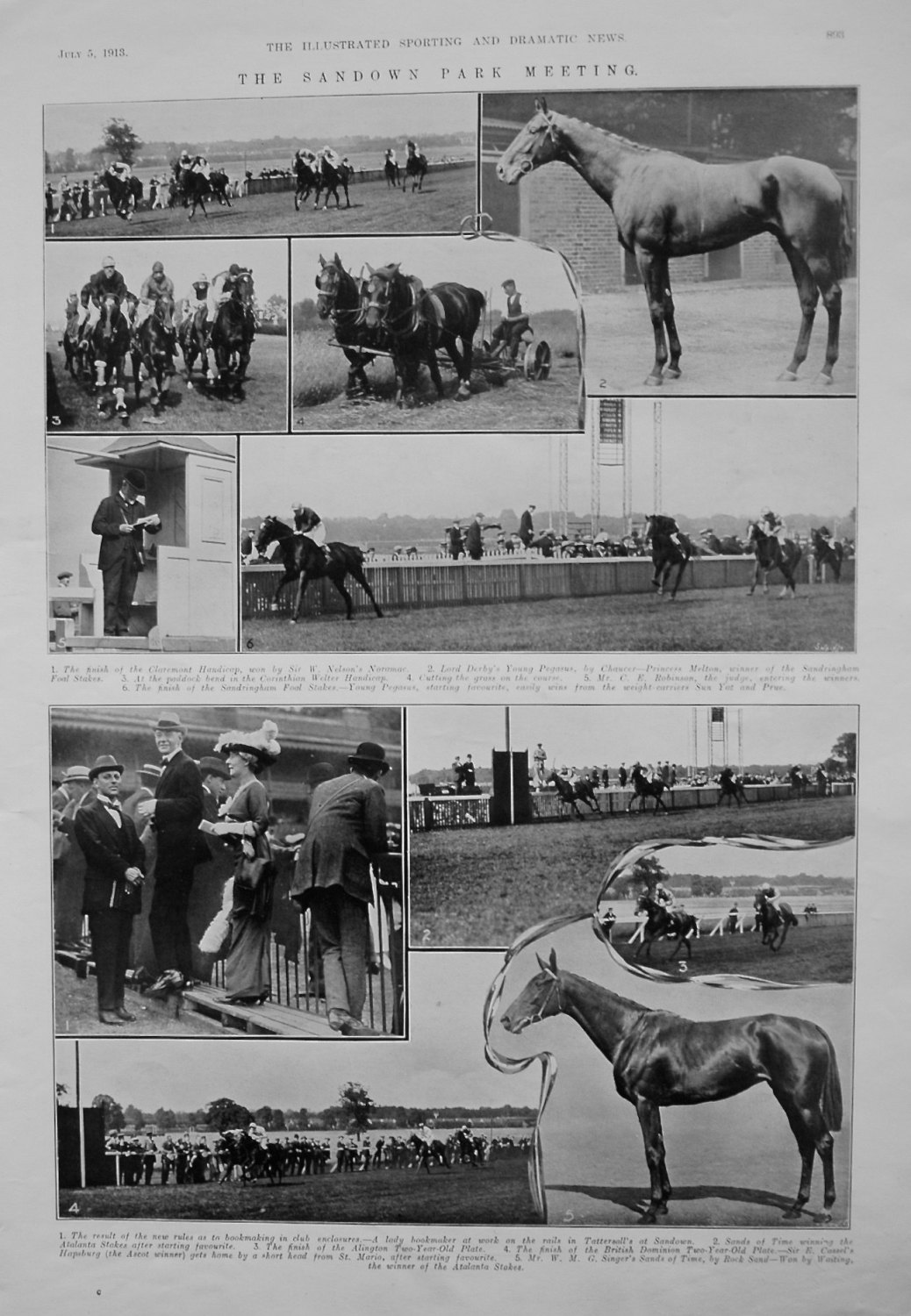 Sandown Park Meeting. 1913.