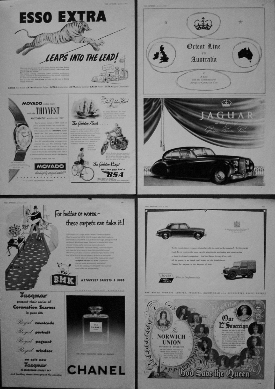 Adverts. 1953.