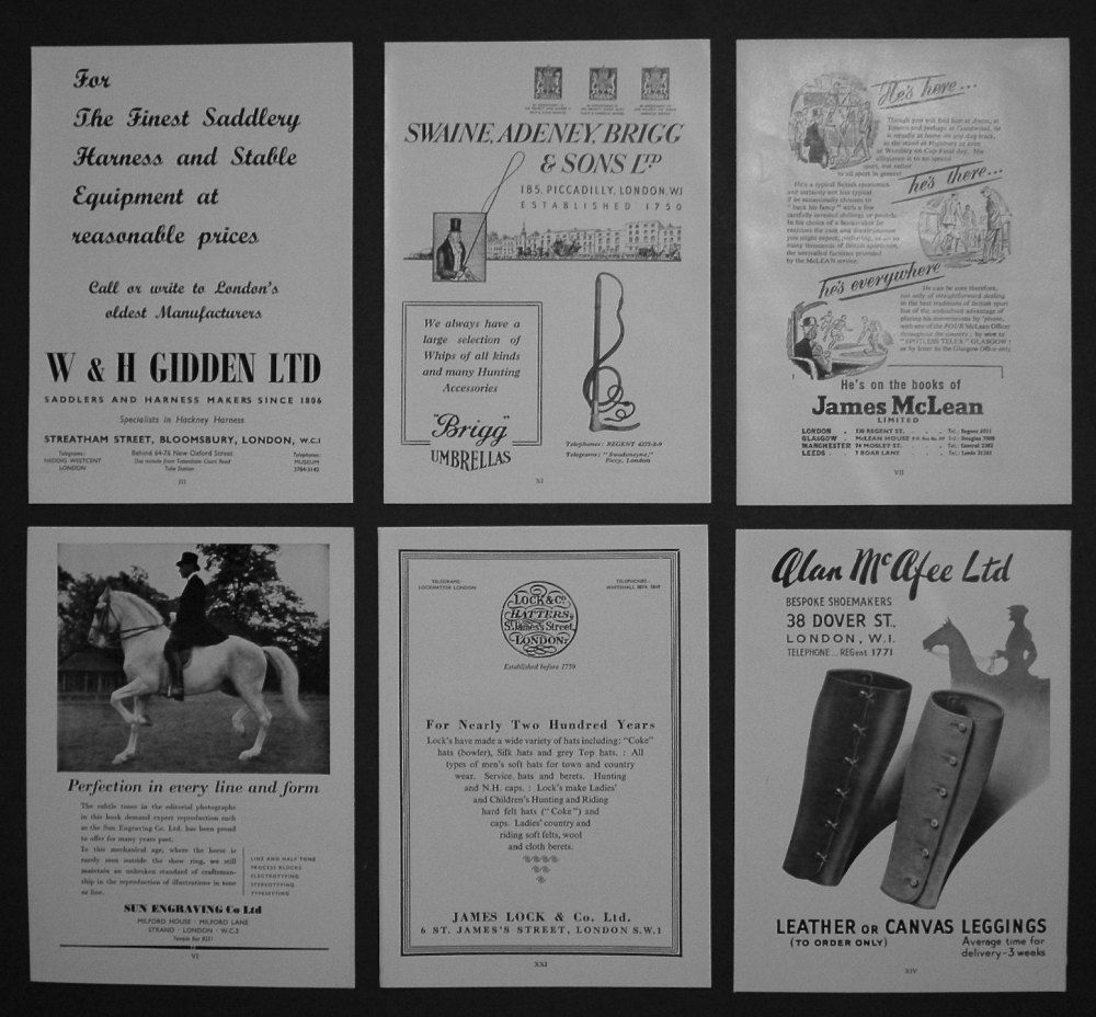 Adverts. 1950.