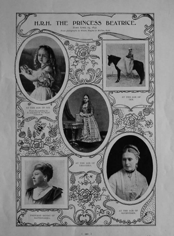 H.R.H. The Princess Beatrice. 1901.