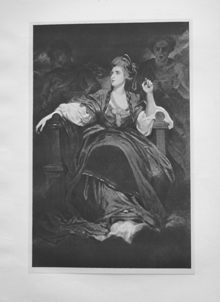 "Mrs. Siddons as the Tragic Muse."