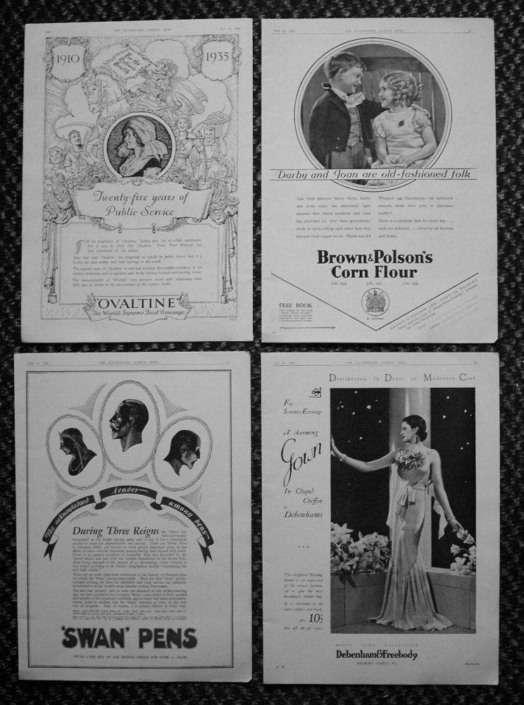 Adverts, May 1935.