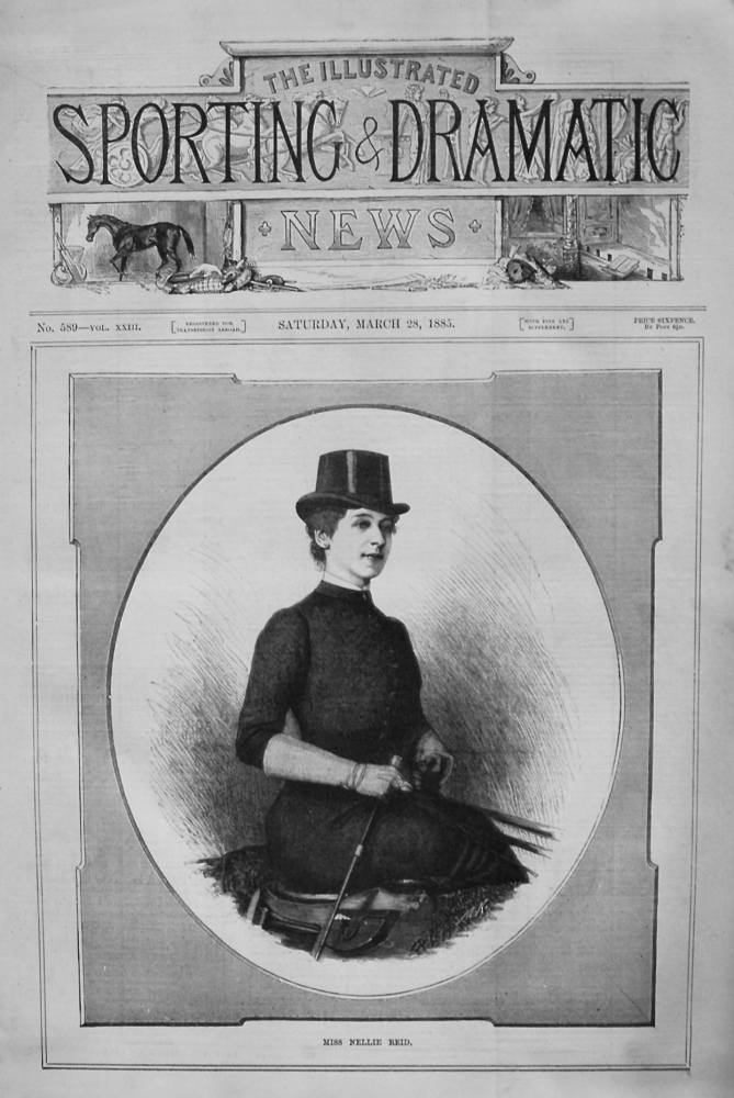 Miss Nellie Reid. 1885