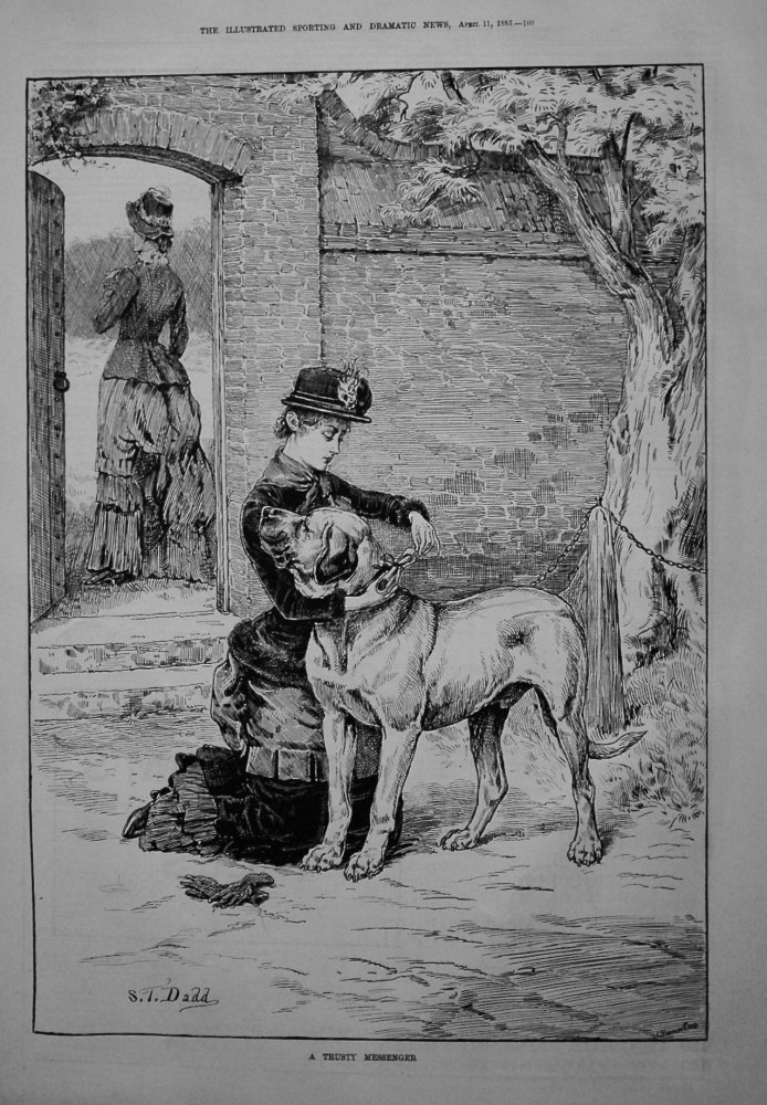 A Trusty Messenger. 1885