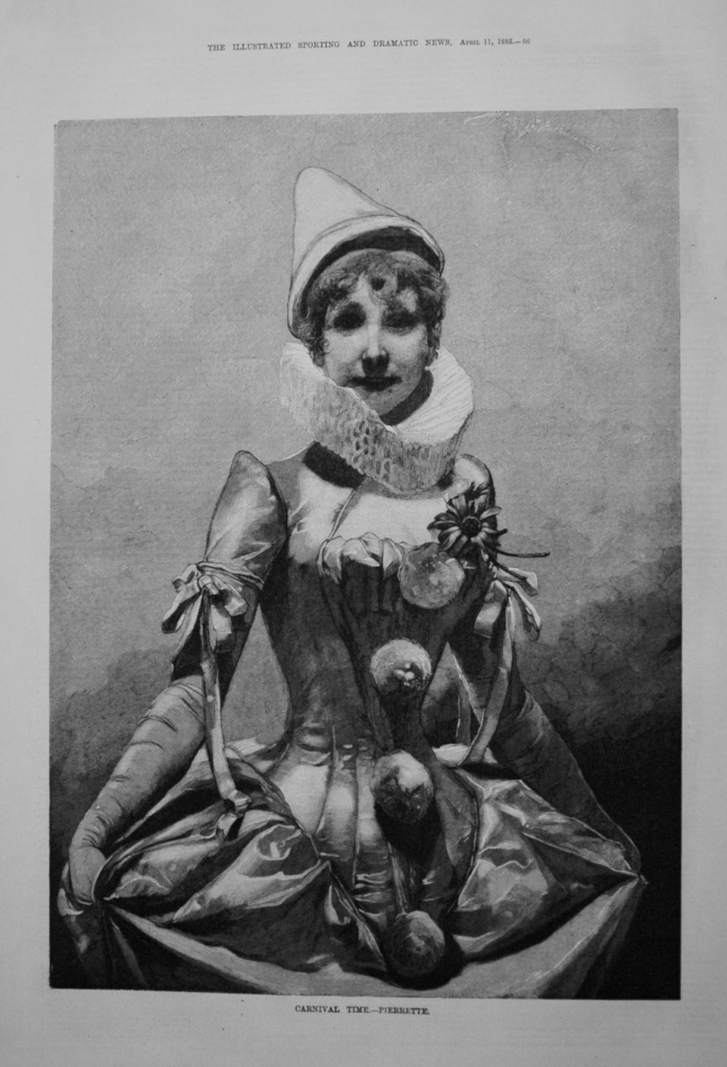 Carnival Time. - Pierrette. 1885.