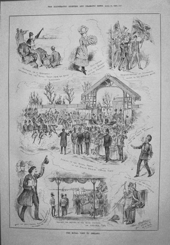 Royal Visit To Ireland. 1885