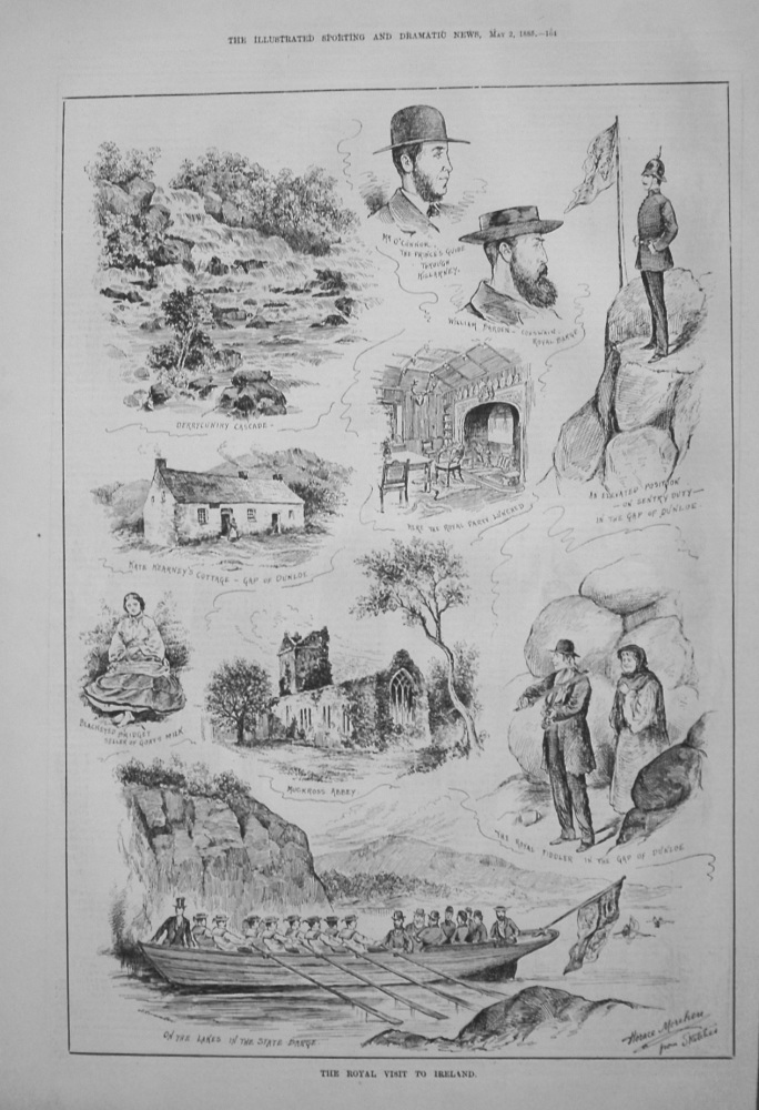 Royal Visit To Ireland. 1885