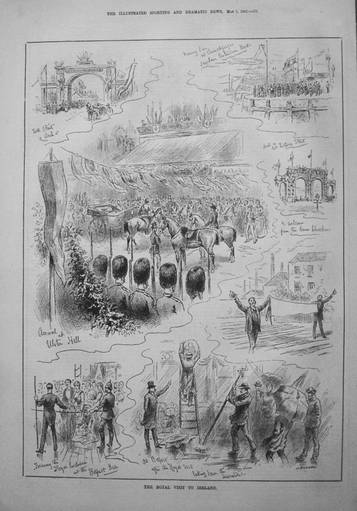 Royal Visit to Ireland. 1885