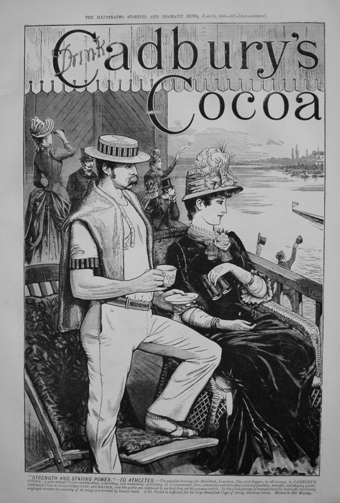Cadbury's Cocoa. 1885