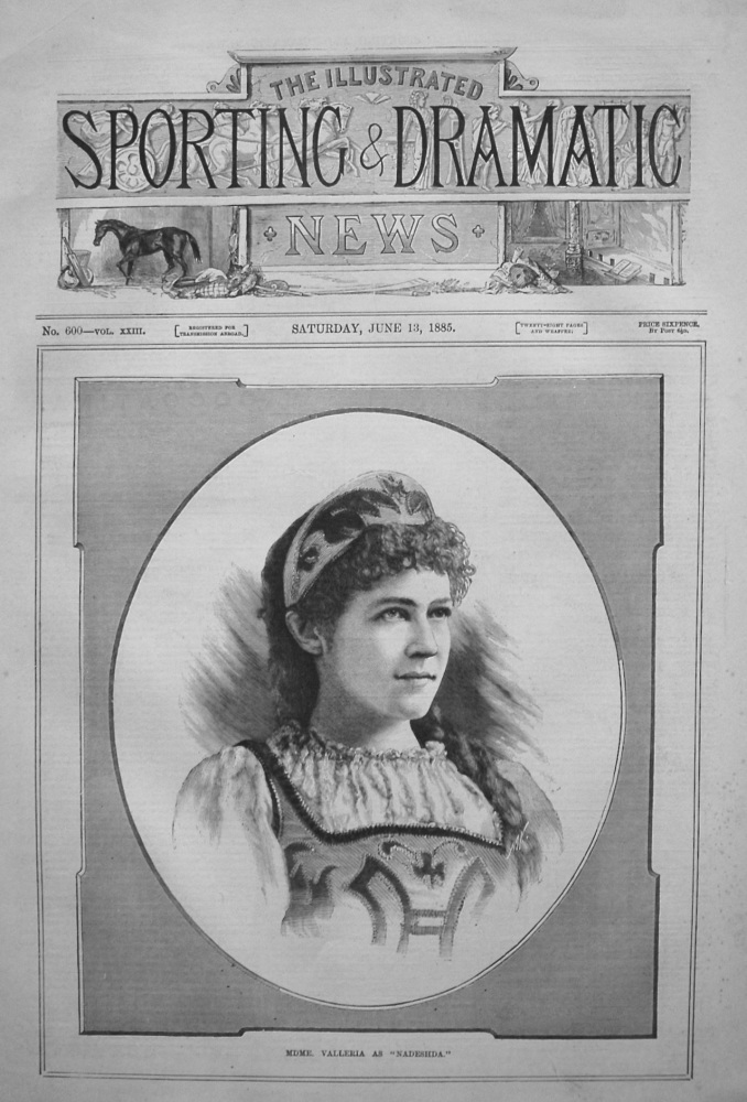 Mdme. Valleria as "Nadeshda." 1885
