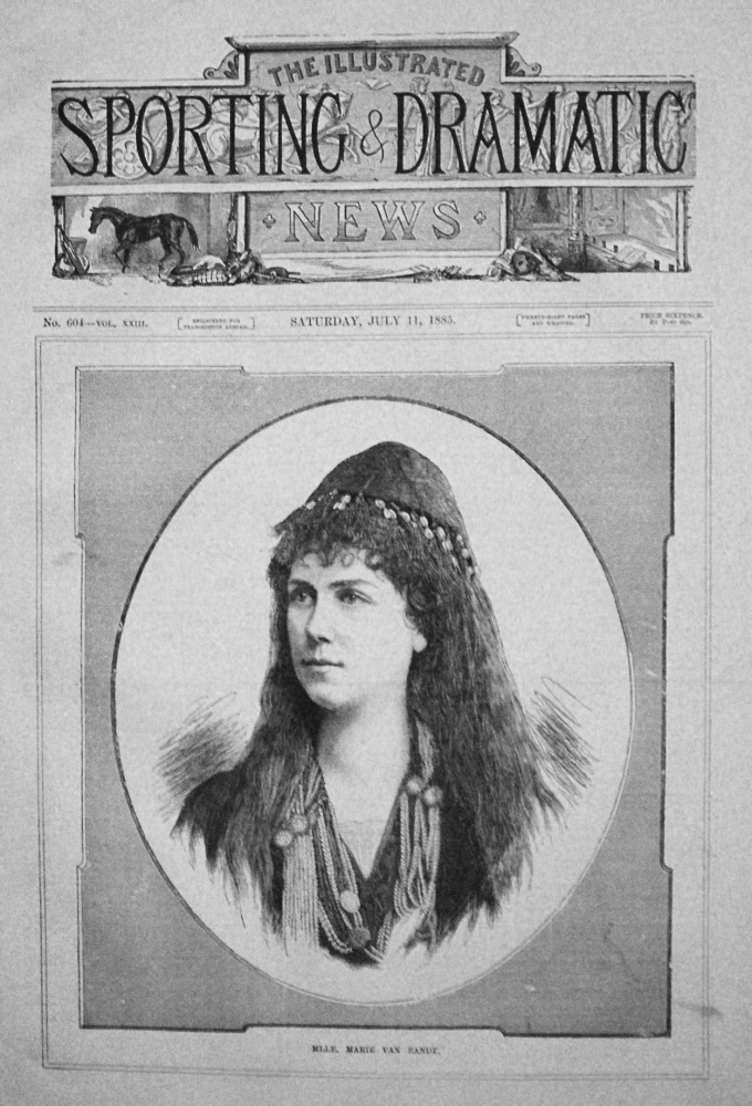 Mlle. Marie Van Zandt. 1885