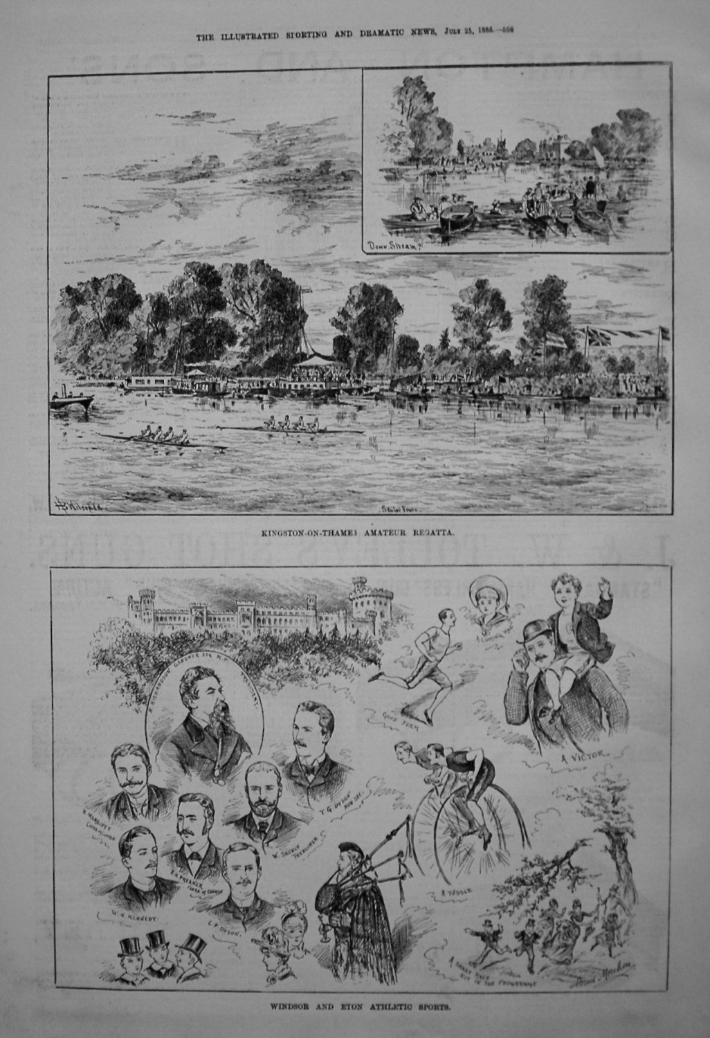 Windsor & Eton Athletic Sports. 1885
