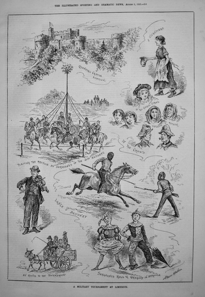 Military Tournament at Limerick. 1885
