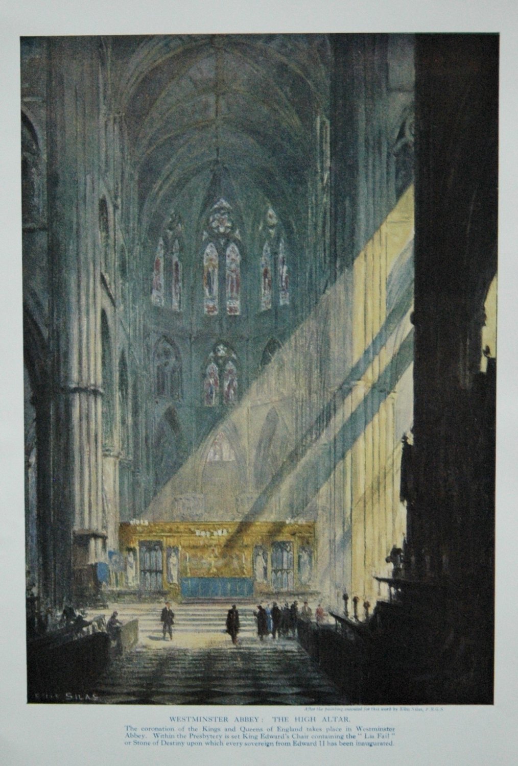 Westminster Abbey : The High Altar. 