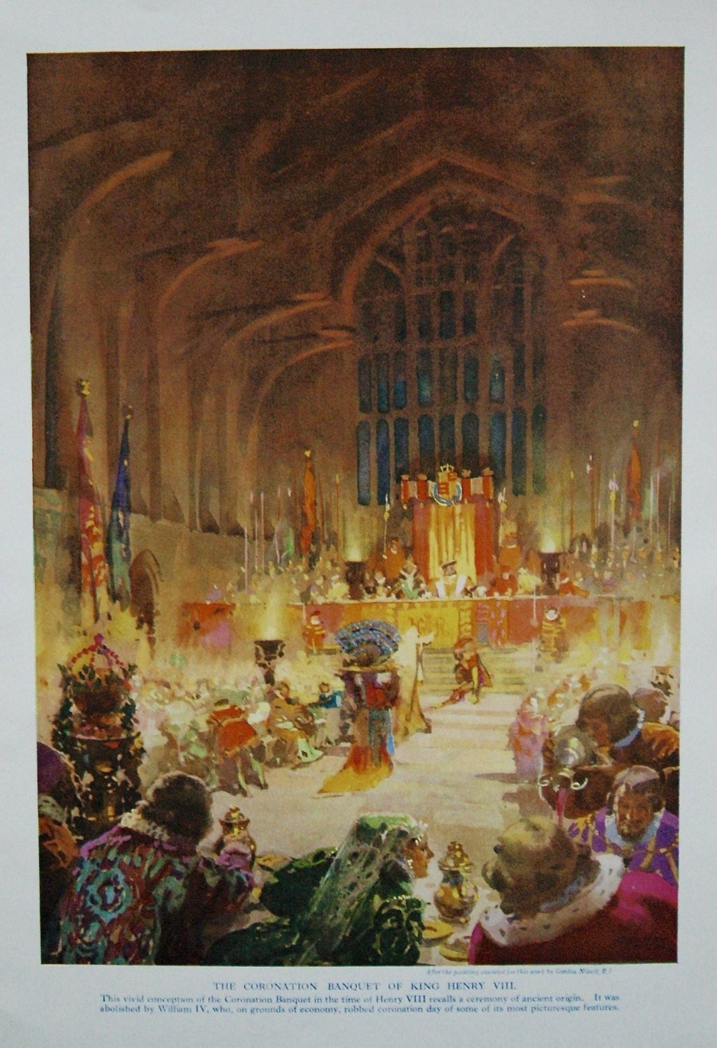 Coronation Banquet of King Henry VIII.