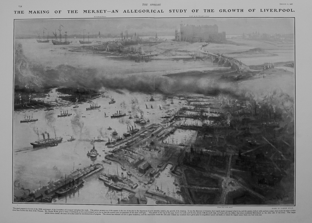The Making of the Mersey - An Allegorical Study of the Growth of Liverpool. 1907