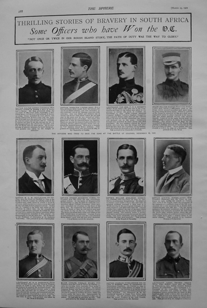 Thrilling Stories of Bravery in South Africa : Some Officers who have Won the V.C. 1901
