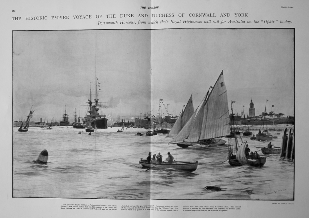 Historic Empire Voyage of the Duke and Duchess of Cornwall and York. 1901