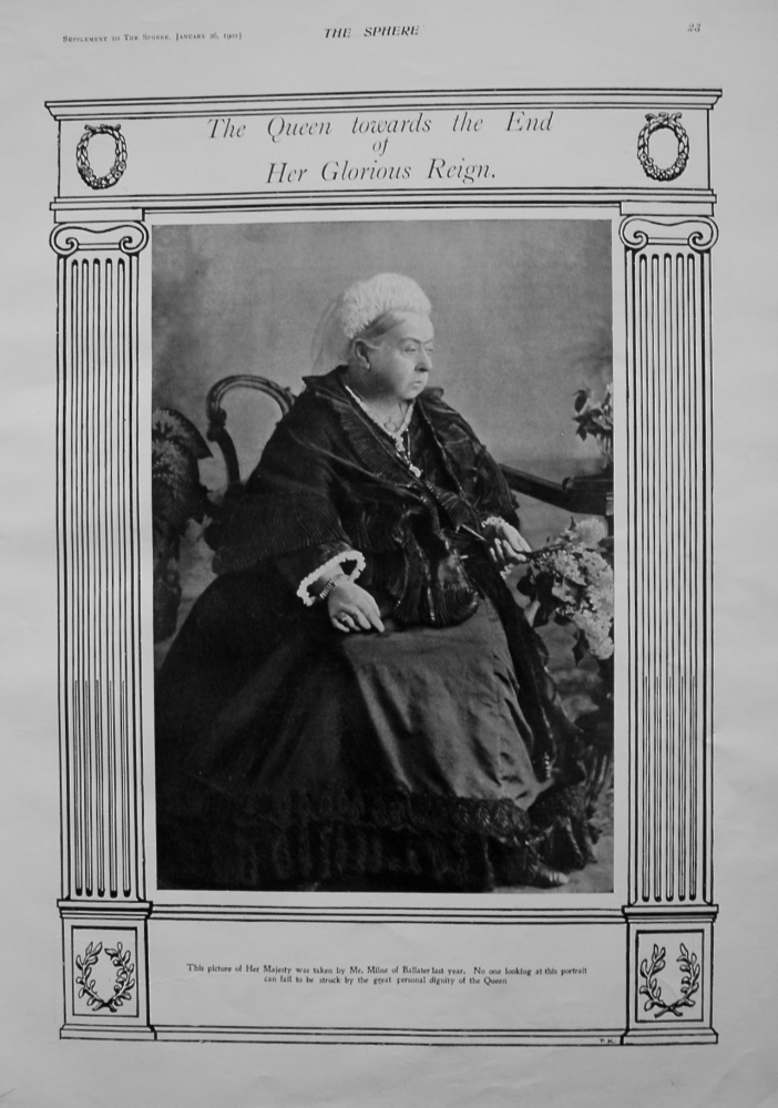 Queen Victoria Towards the end of her Reign.