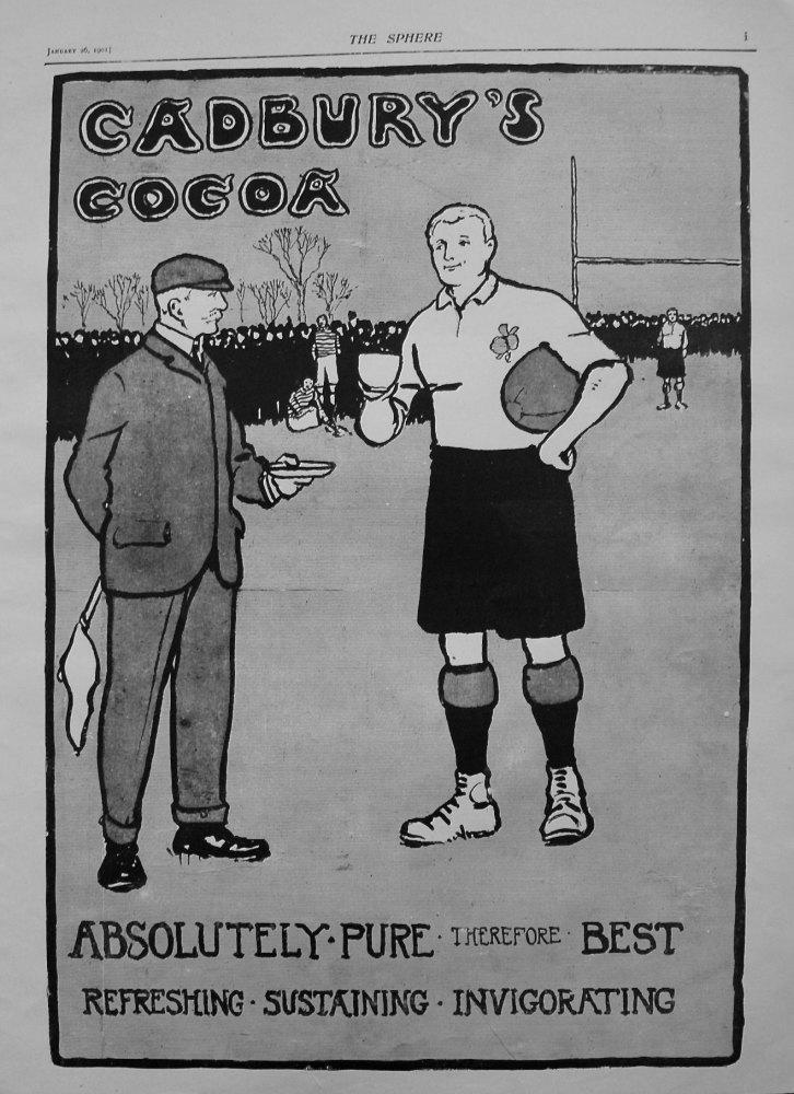 Cadbury's Cocoa. 1901