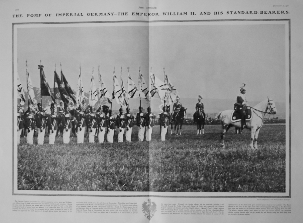 The Pomp of Imperial Germany - The Emperor William II. And His Standard-Bearers. 1907