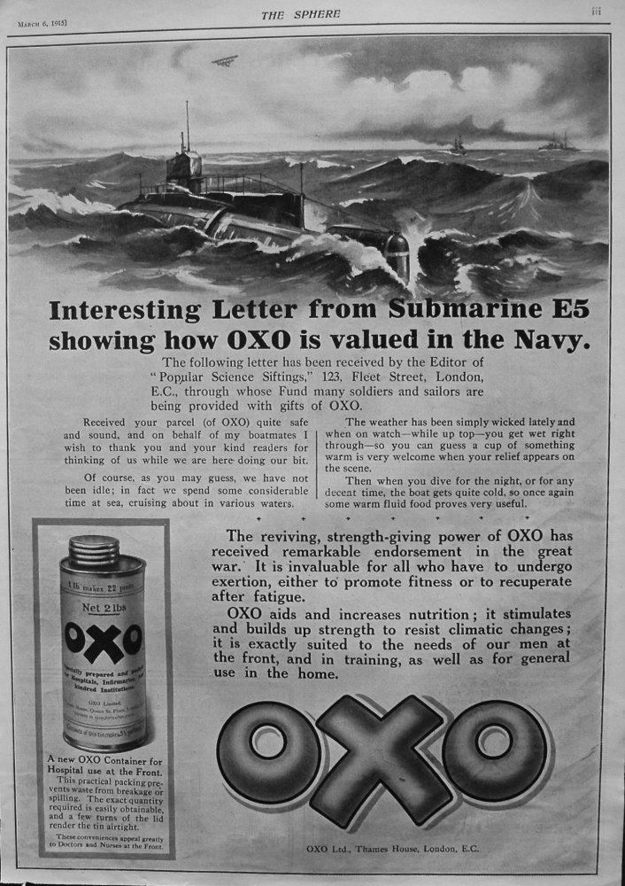 Oxo, Limited. 1915.