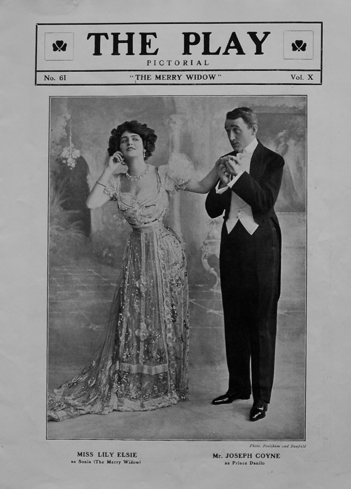 "The Merry Widow" No. 61 Volume X. 1907