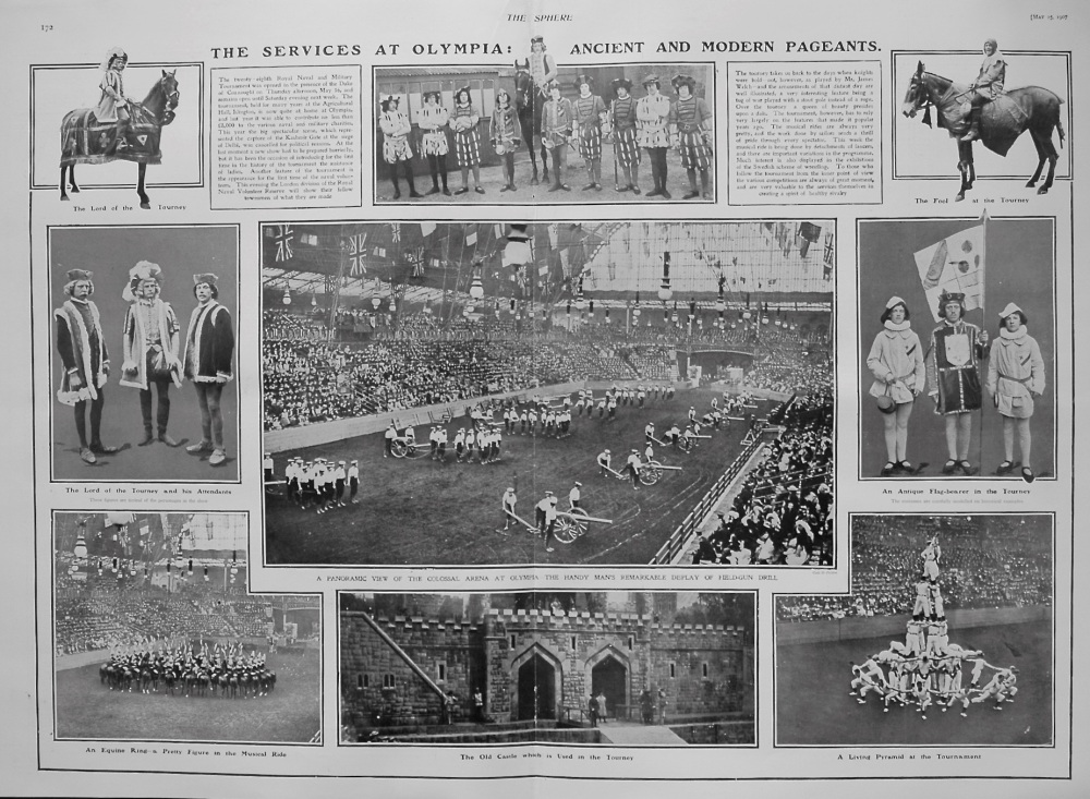 The Services at Olympia : Ancient and Modern Pageants. 1907