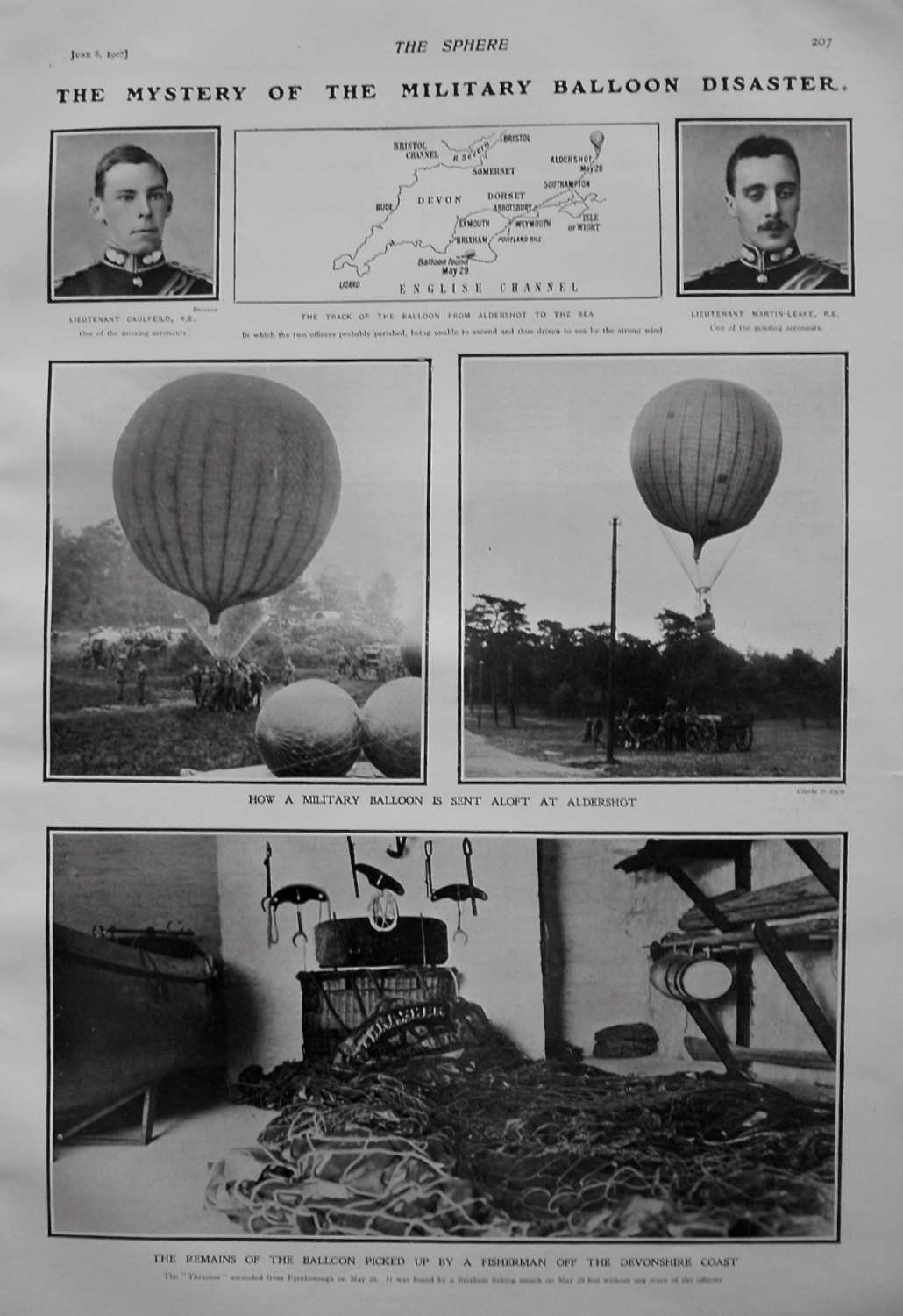 The Mystery of the Military Balloon Disaster. 1907