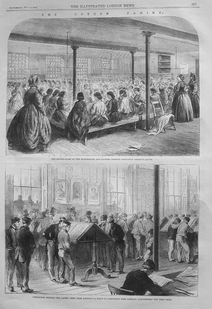 The Cotton Famine. 1862
