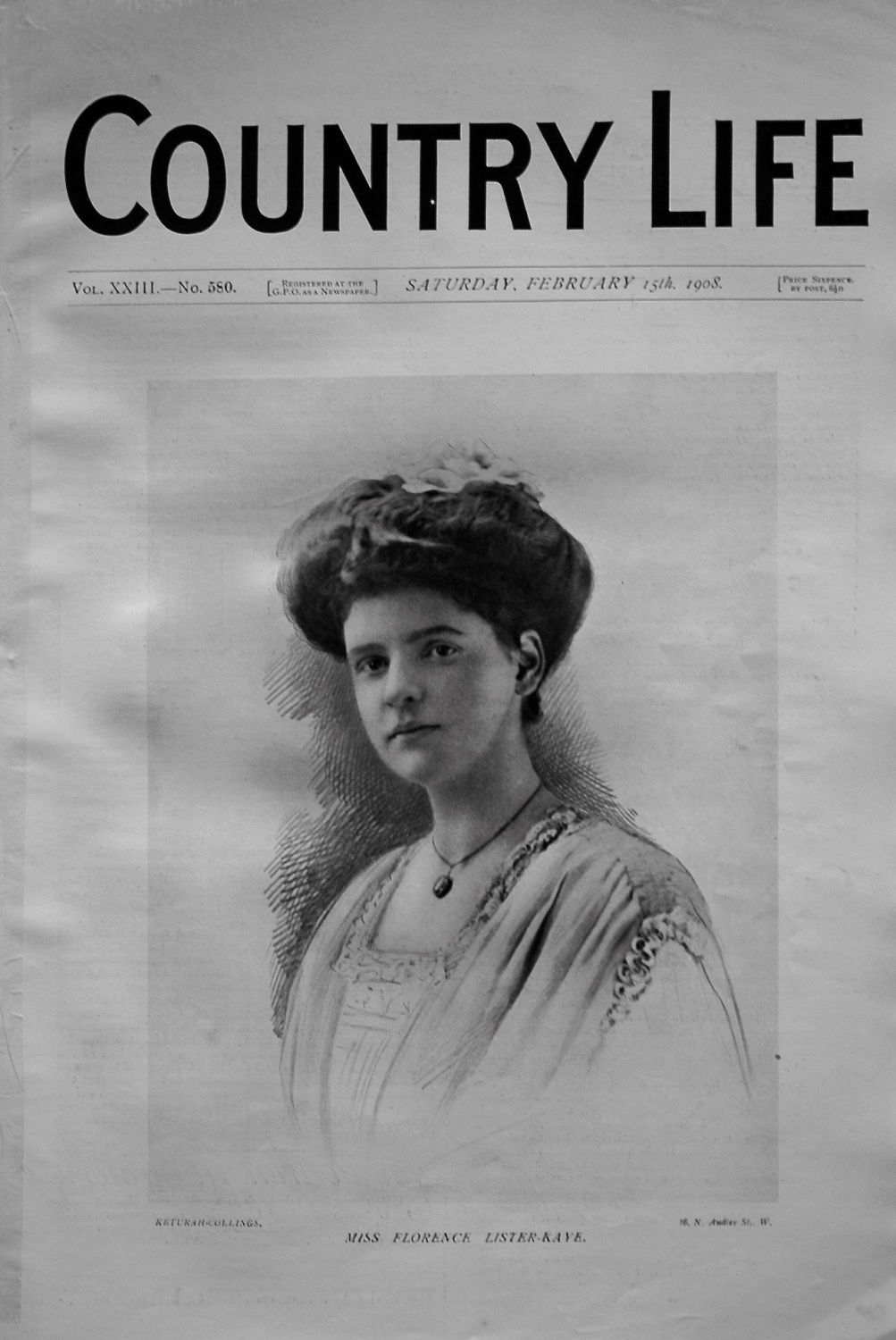 Country Life. February 15th, 1908